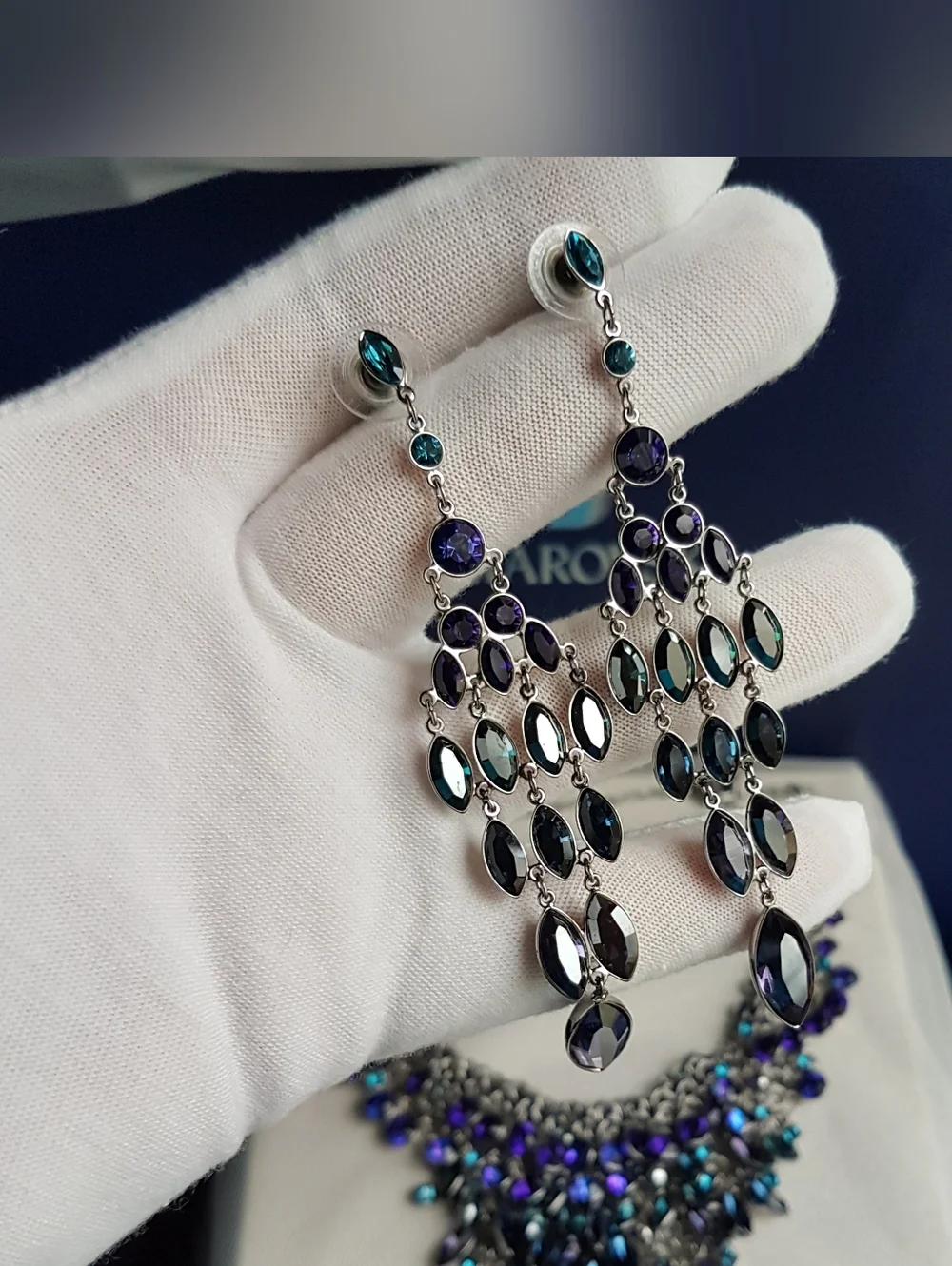 AUTHENTIC Swarovski Panache Statement Bracelet Vintage RARE - Picture 8 of 14